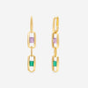 Ina Mar 18K Yellow Gold Multistone Drop Earrings 265006 - THE SOLIST - Ina Mar