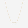 Ina Mar 18K Yellow Gold Single - Prong Smiley Diamond Necklace 17" ANK - 14510 - Y - THE SOLIST - Ina Mar