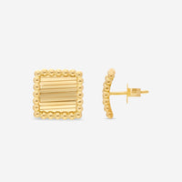 Ina Mar 18K Yellow Gold Stud Earrings 273057 - THE SOLIST - Ina Mar