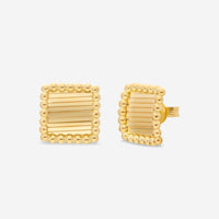 Ina Mar 18K Yellow Gold Stud Earrings 273057 - THE SOLIST - Ina Mar