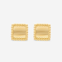 Ina Mar 18K Yellow Gold Stud Earrings 273057 - THE SOLIST - Ina Mar