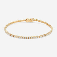 Ina Mar 18K Yellow Gold Tennis Bracelet 7" ALB - 10834 - Y - THE SOLIST - Ina Mar