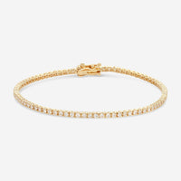 Ina Mar 18K Yellow Gold Tennis Bracelet 7'' ALB - 16512 - Y - THE SOLIST - Ina Mar