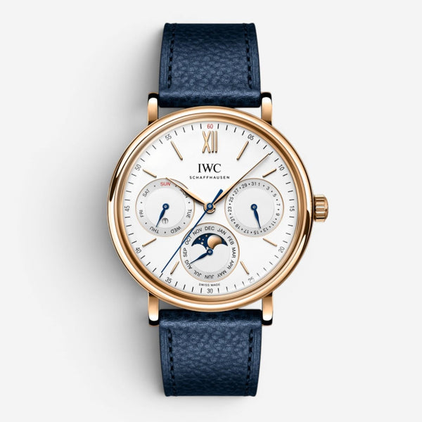 IWC Portofino Perpetual Calendar 18K Rose Gold Automatic Men's Watch IW344602