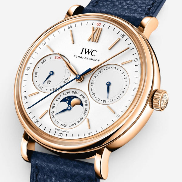 IWC Portofino Perpetual Calendar 18K Rose Gold Automatic Men's Watch IW344602