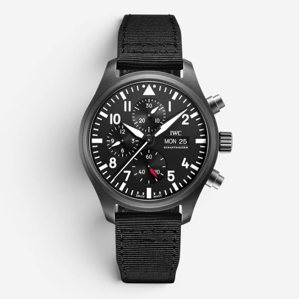 IWC Pilot Top Gun Chronograph Ceramic Automatic Men's Watch IW389101