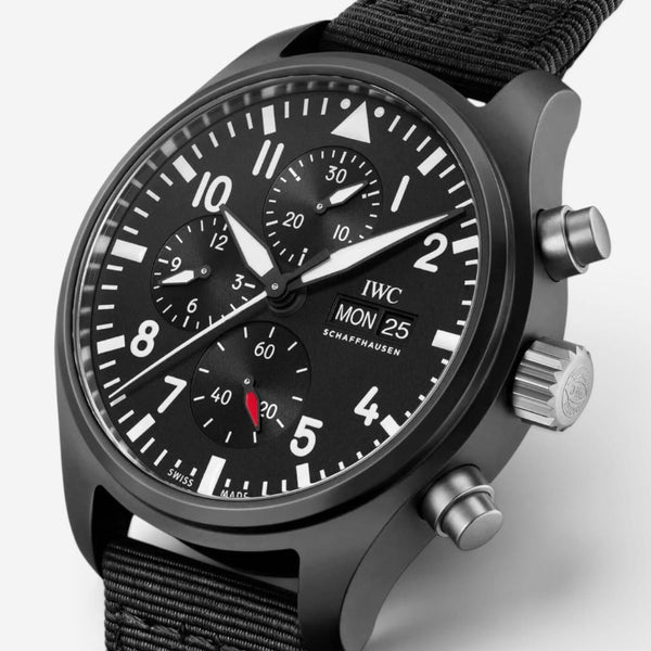 IWC Pilot Top Gun Chronograph Ceramic Automatic Men's Watch IW389101
