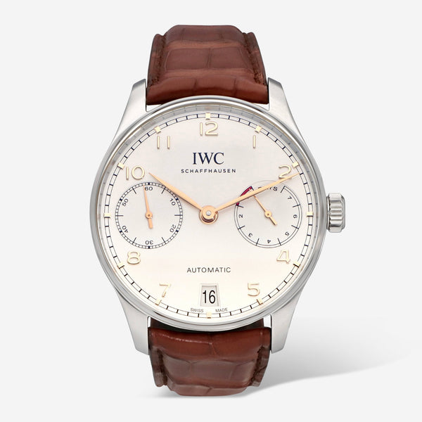 IWC Portugieser Stainless Steel Automatic Men's Watch IW500704 - THE SOLIST - IWC