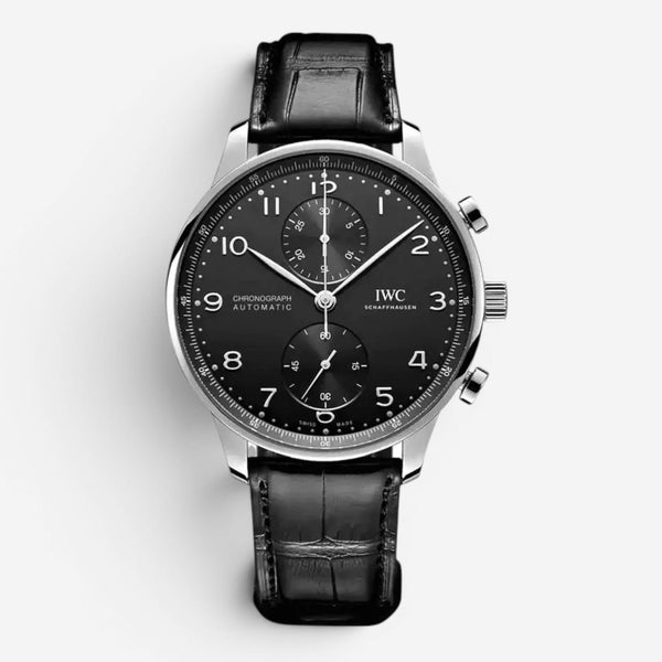 IWC Portugieser Chronograph Stainless Steel Automatic Men's Watch IW371609