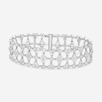 Suna Platinum Diamond Lace Bracelet B3670P