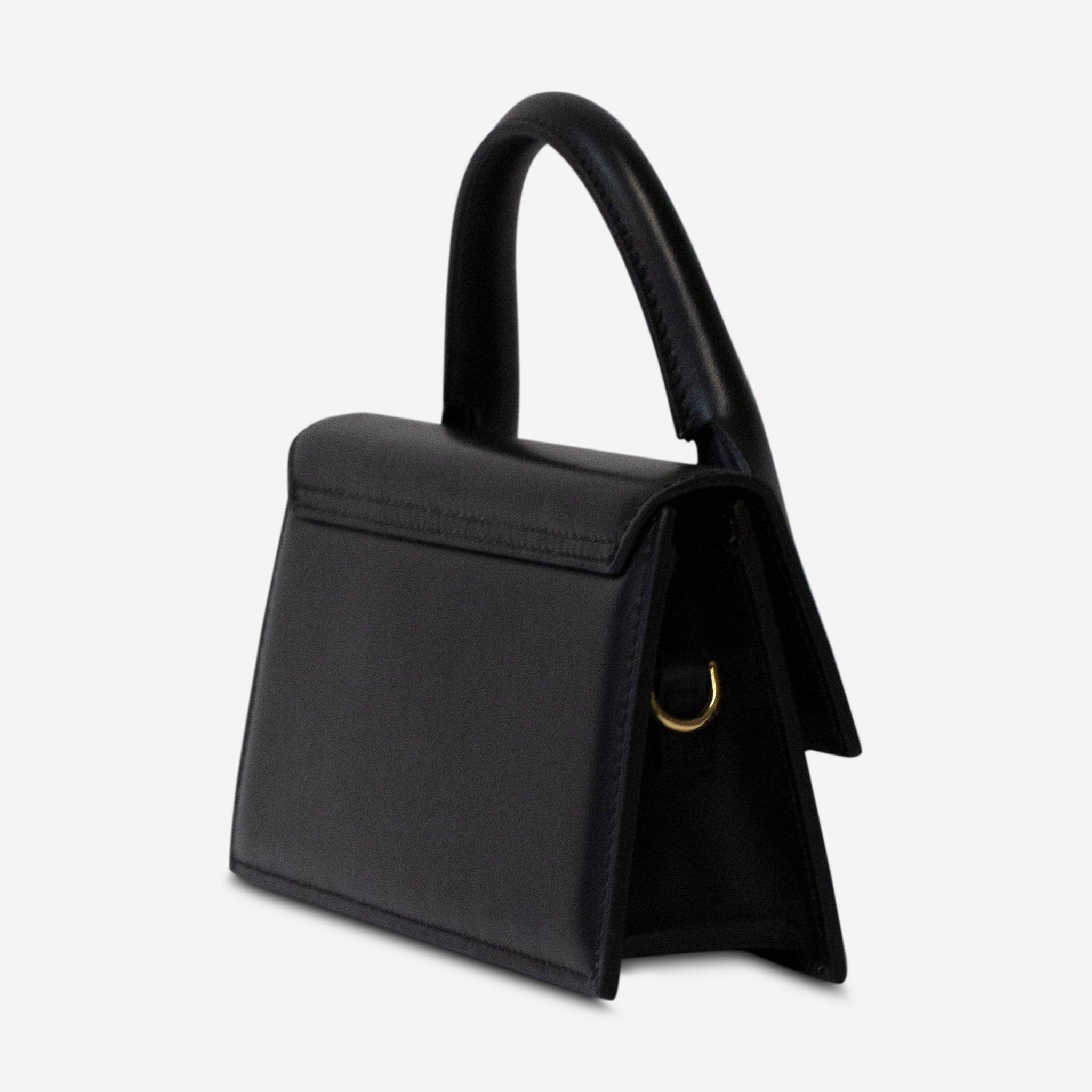 Jacquemus Le Chiquito Long Black Leather Tote Bag 21H213BA0043000990 - THE SOLIST - Jacquemus