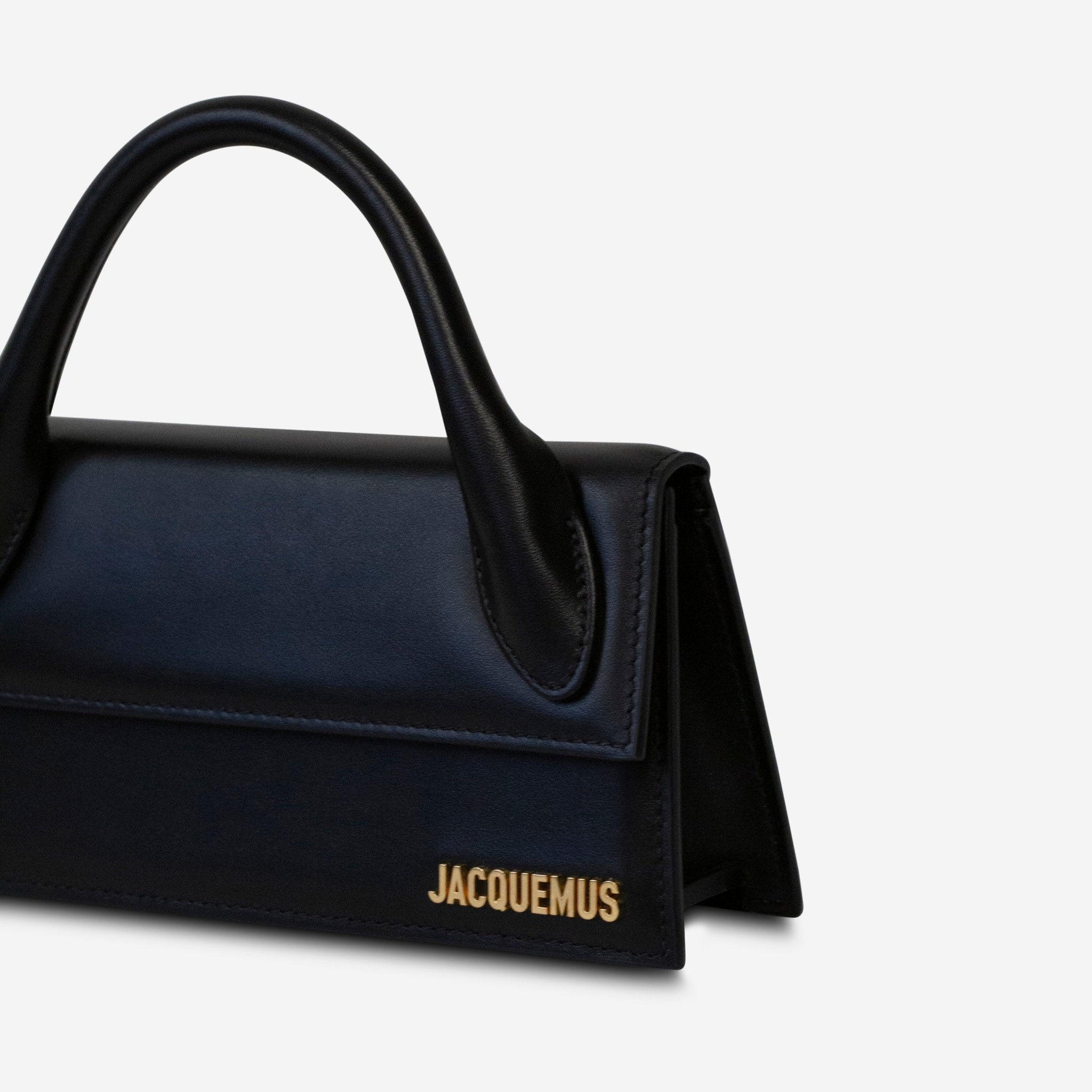 Jacquemus Le Chiquito Long Black Leather Tote Bag 21H213BA0043000990 - THE SOLIST - Jacquemus