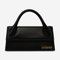 Jacquemus Le Chiquito Long Black Leather Tote Bag 21H213BA0043000990 - THE SOLIST - Jacquemus