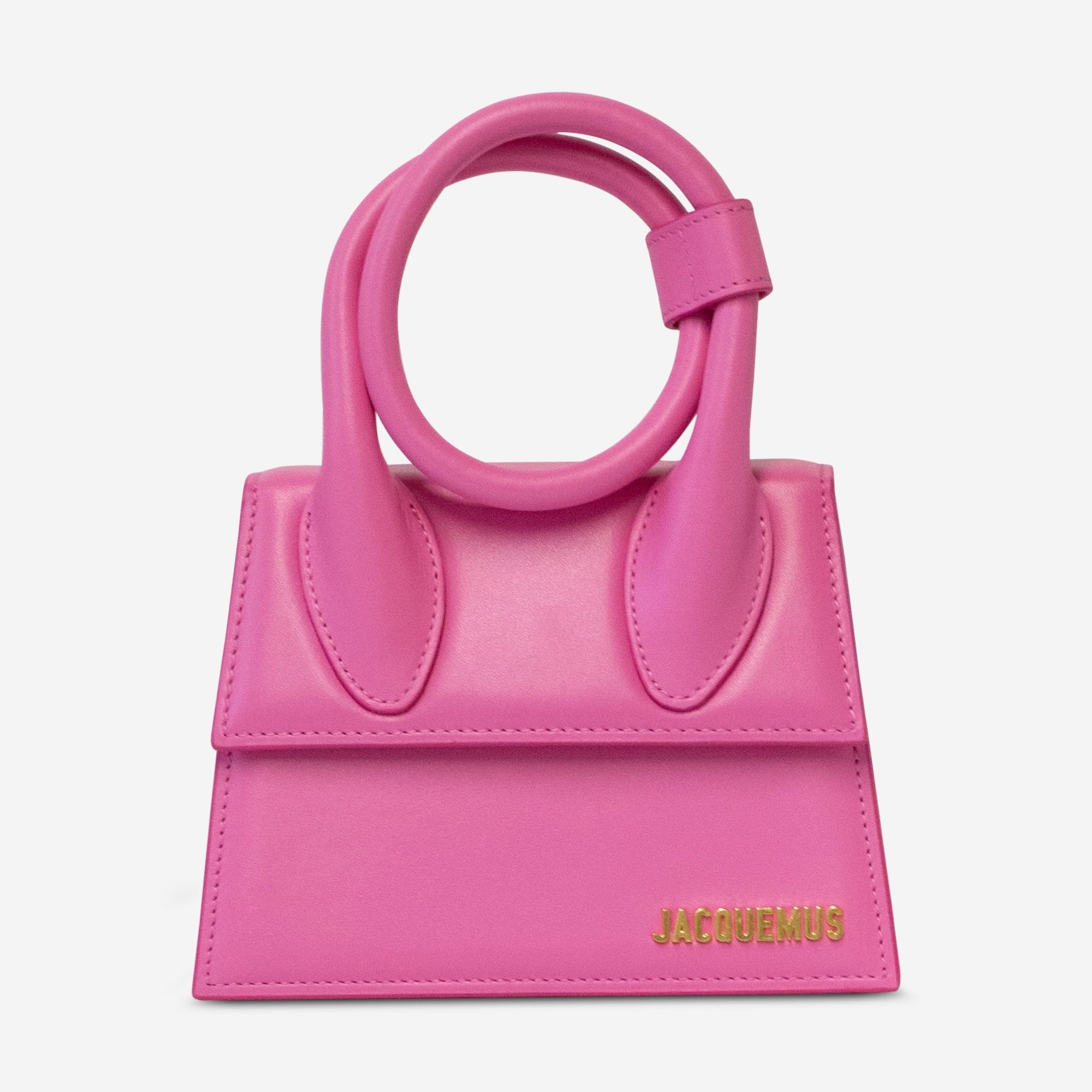 Jacquemus Le Chiquito Moyen Pink Leather Bag 22E213BA0053060430 - THE SOLIST - Jacquemus