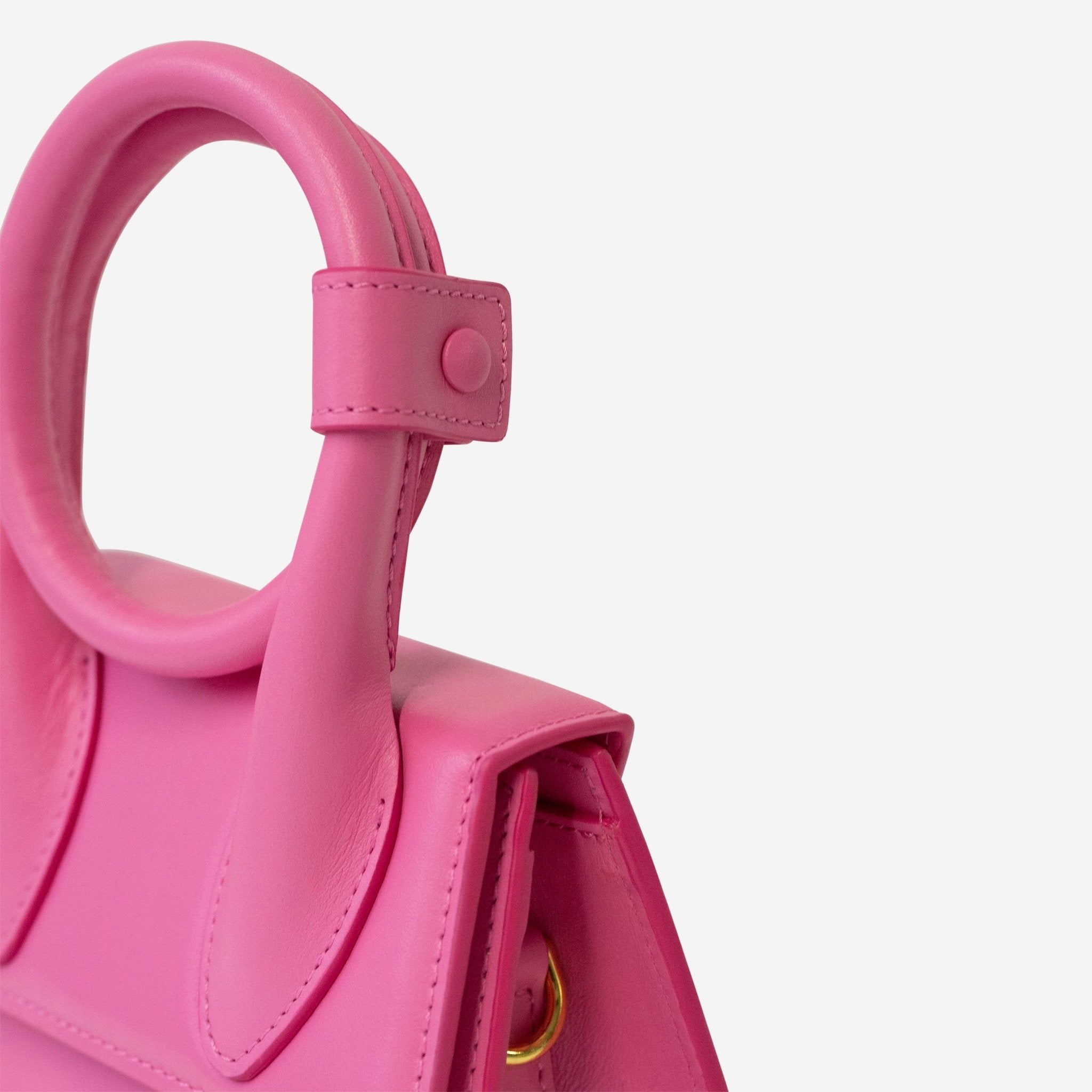 Jacquemus Le Chiquito Moyen Pink Leather Bag 22E213BA0053060430 - THE SOLIST - Jacquemus