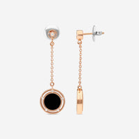 Damiani D. Side 18K Rose Gold Diamond & Onyx Drop Earrings 20086900