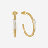 K Di Kuore Easy 18K Yellow Gold and Diamond Earrings 461984 - THE SOLIST - K Di Kuore