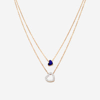 K Di Kuore In And Out 18K Rose Gold Diamond Necklace 451640 - THE SOLIST - K Di Kuore