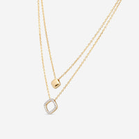 K Di Kuore In And Out 18K Yellow Gold Diamond Necklace 451798 - THE SOLIST - K Di Kuore