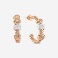 K Di Kuore Move 18K Rose Gold And Diamond Earrings 461806 - THE SOLIST - K Di Kuore