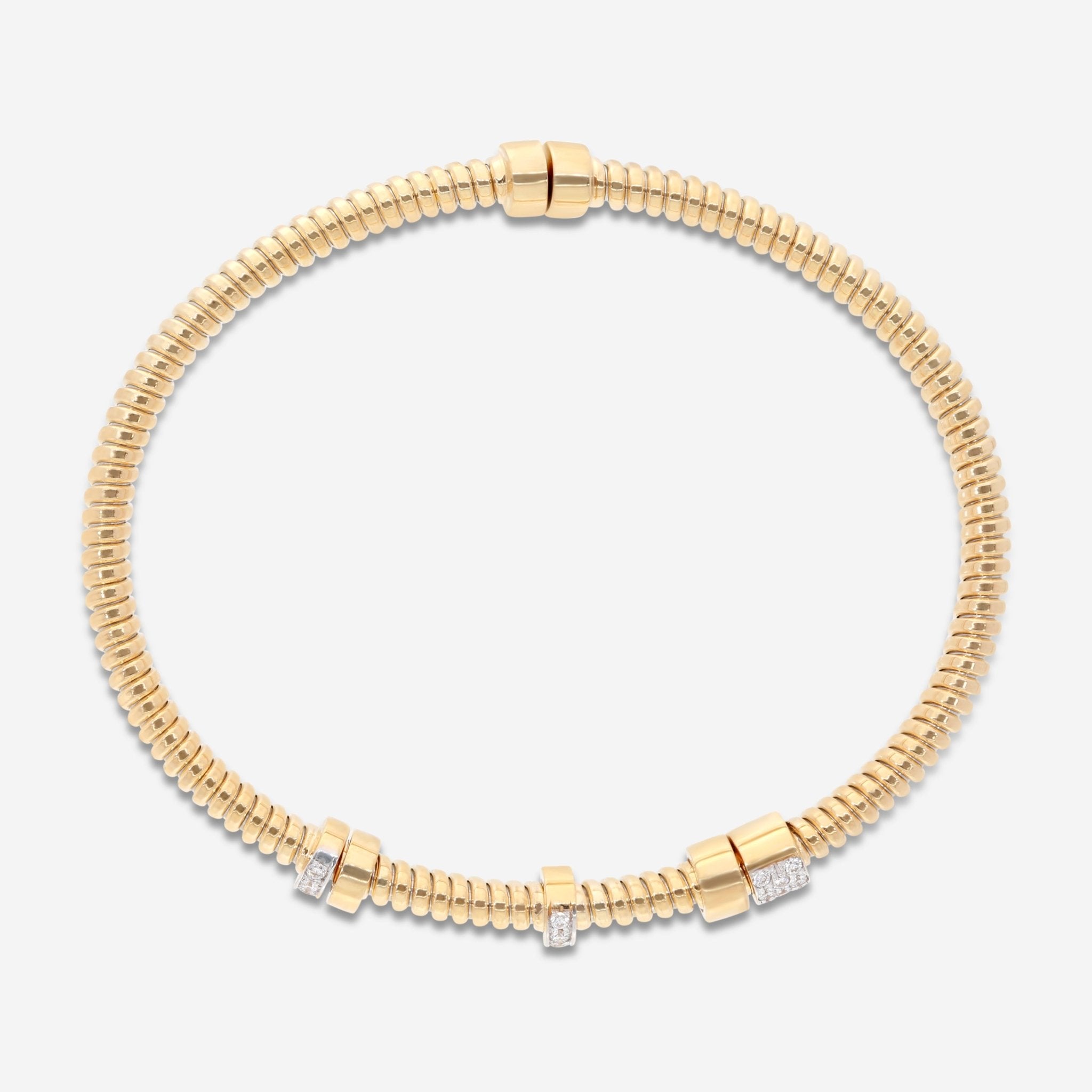 K Di Kuore Move 18K Yellow Gold And Diamond Bracelet 441973 - THE SOLIST - K Di Kuore