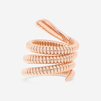 K Di Kuore Snake 18K Rose Gold And Diamond Ring Sz 6.5 434117 - THE SOLIST - K Di Kuore