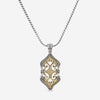 Konstantino 18K Yellow Gold and Sterling Silver, Pendant Necklace C - MEKJ610 - 130 - THE SOLIST - Konstantino