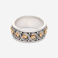 Konstantino Asteri Sterling Silver & 18K Yellow Gold Diamond Ring DKJ611 - 109 - THE SOLIST - Konstantino