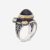 Konstantino Calypso Sterling Silver and 18K Yellow Gold, Onyx Statement DKJ849 - 120 - THE SOLIST - Konstantino