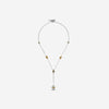 Konstantino Dome Sterling Silver & 18K Yellow Gold Blue Spinel Necklace KOKJ493 - 478 - THE SOLIST - Konstantino