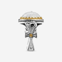 Konstantino Dome Sterling Silver & 18k Yellow Gold Mother of Doublet Ring Sz. 7 DKJ971-313-S7 - THE SOLIST