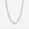 Konstantino Kleos Sterling Silver & 18K Yellow Gold Chain Necklace 22" KOMK4761 - 130 - THE SOLIST - Konstantino