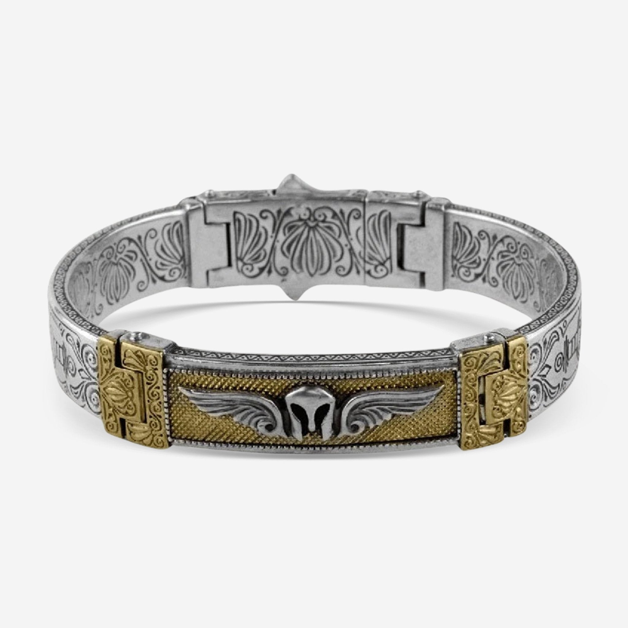 Konstantino Myrmidones Sterling Silver & Bronze Unisex Bracelet BKJ435-131-300 - THE SOLIST