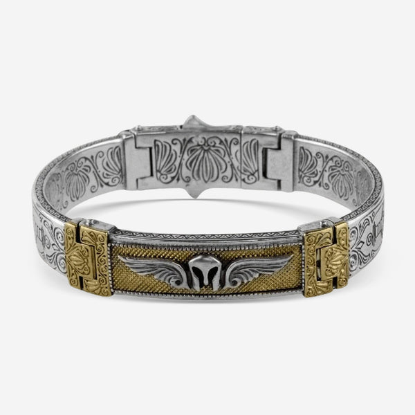 Konstantino Myrmidones Sterling Silver & Bronze Unisex Bracelet BKJ435-131-300 - THE SOLIST