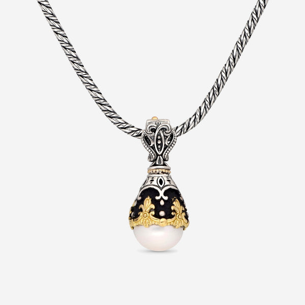 Konstantino "Nemesis" Sterling Silver & 18k Yellow Gold Pendant MEMK5193 - 122 - THE SOLIST - Konstantino