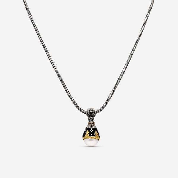 Konstantino "Nemesis" Sterling Silver & 18k Yellow Gold Pendant MEMK5193 - 122 - THE SOLIST - Konstantino