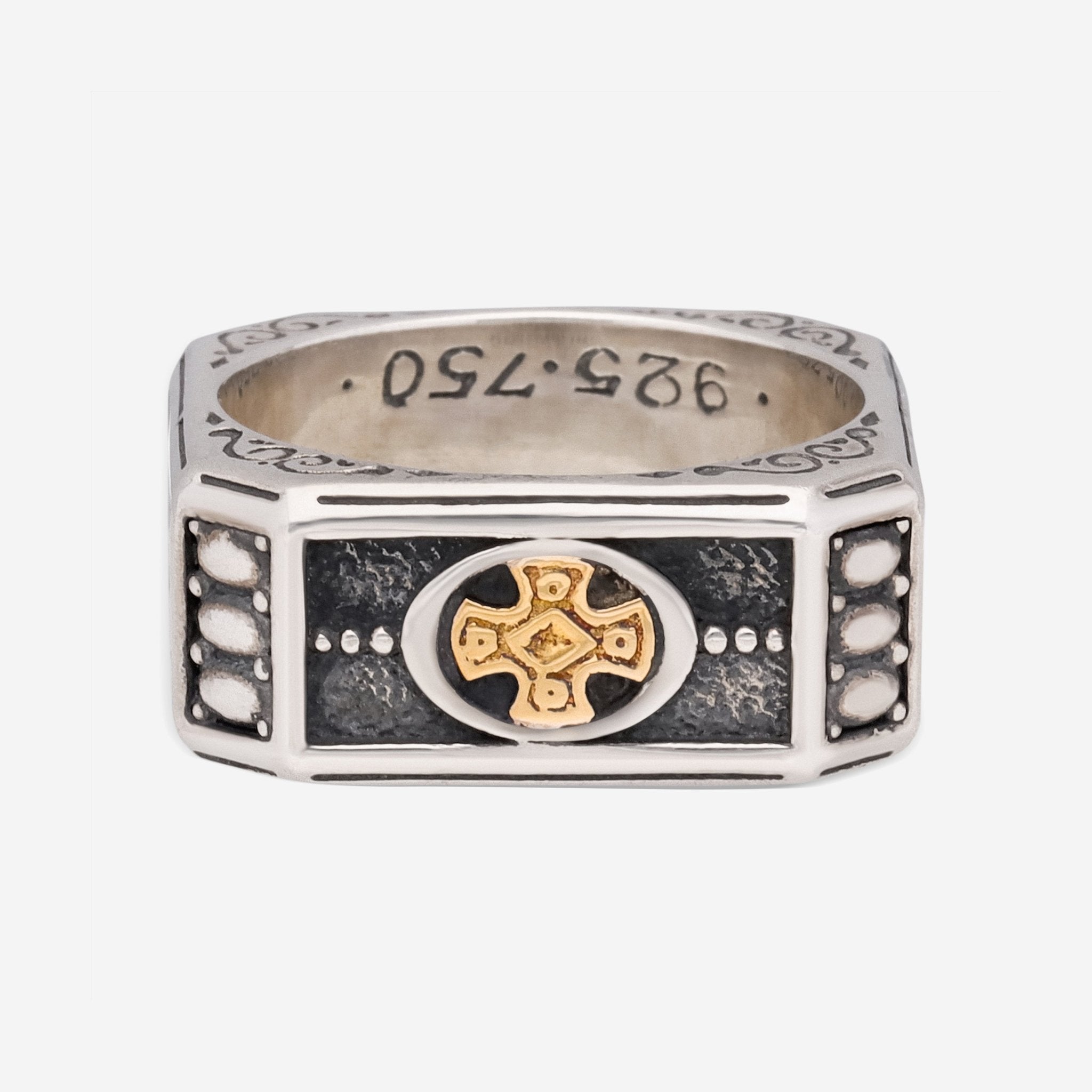 Konstantino Stavros Sterling Silver and 18K Yellow Gold Ring DKJ832 - 130 DKJ832 - 130 - THE SOLIST - Konstantino