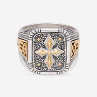 Konstantino Stavros Sterling Silver and 18K Yellow Gold Ring DKJ836 - 130 DKJ836 - 130 - THE SOLIST - Konstantino