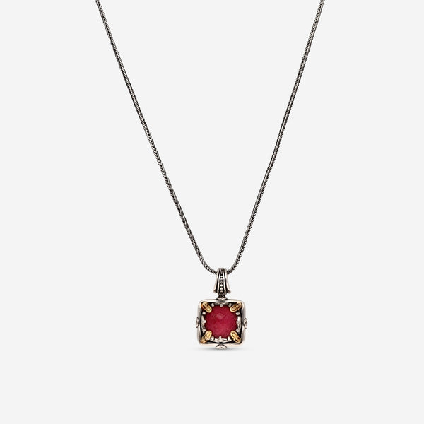 Konstantino Sterling Silver and 18k Yellow Gold Thuilte Doublet Nightfall Pendant Necklace C-MEKJ709-548 - THE SOLIST