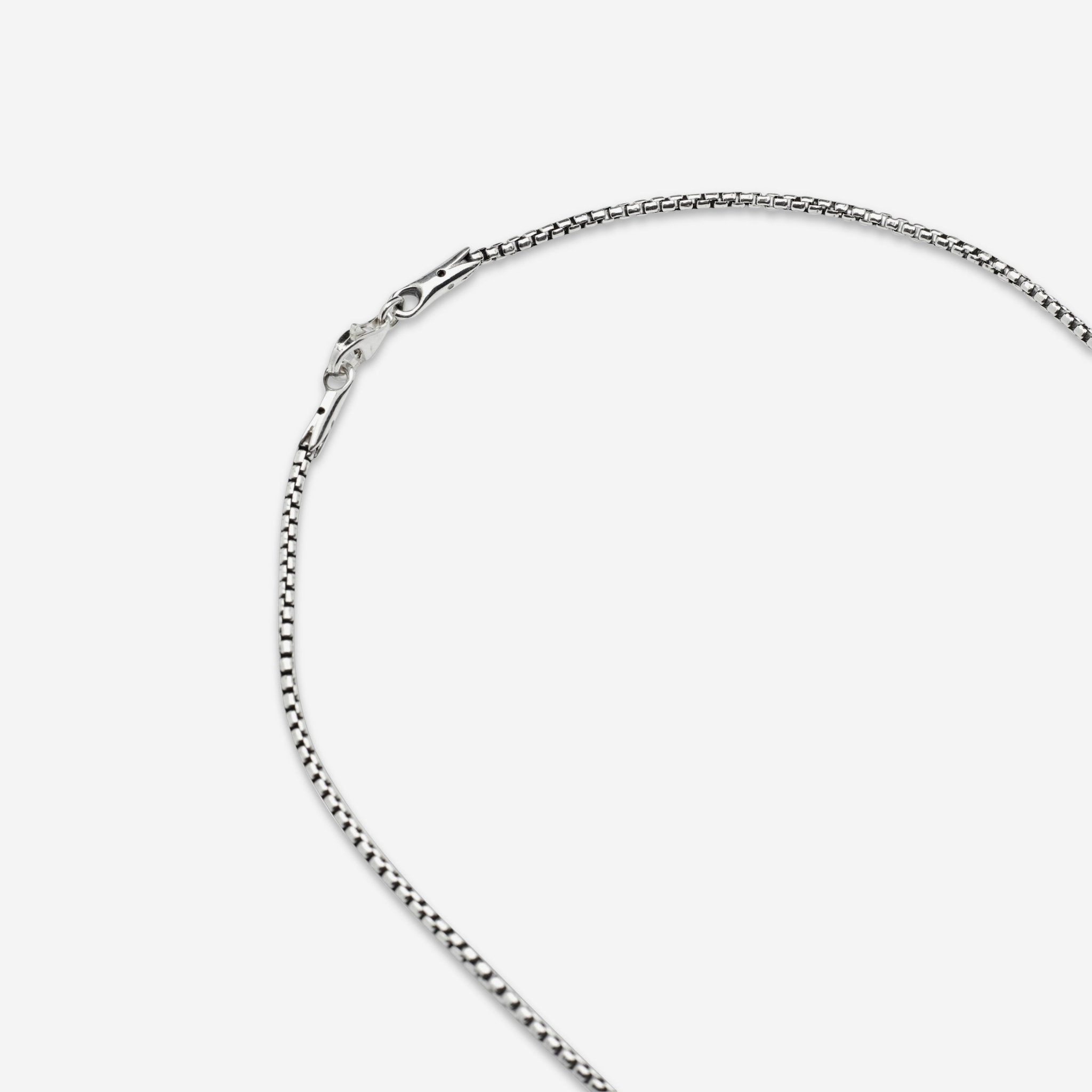 Konstantino Sterling Silver Box Chain Unisex Necklace 20