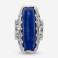 Konstantino Sterling Silver, Lapis Statement Ring DKJ553 - 116 - CUT - THE SOLIST - Konstantino