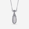 Konstantino Sterling Silver, Mother Of Pearl and Rock Crystal Doublet Pendant Necklace KOKJ378 - 313 - THE SOLIST - Konstantino