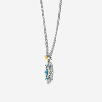 Konstantino Thalassa Sterling Silver & 18K Yellow Gold Pendant Necklace MEMK5126 - 298 - CUT.CHKJ2 - 131 - 51 - THE SOLIST - Konstantino