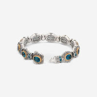 Konstantino Thalassa Sterling Silver & Yellow Gold Bracelet BMK4298 - CUT - THE SOLIST - Konstantino