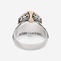 Konstantino Thalia Sterling Silver & 18K Yellow Gold Ring DKJ845 - 122 S7 - THE SOLIST - Konstantino