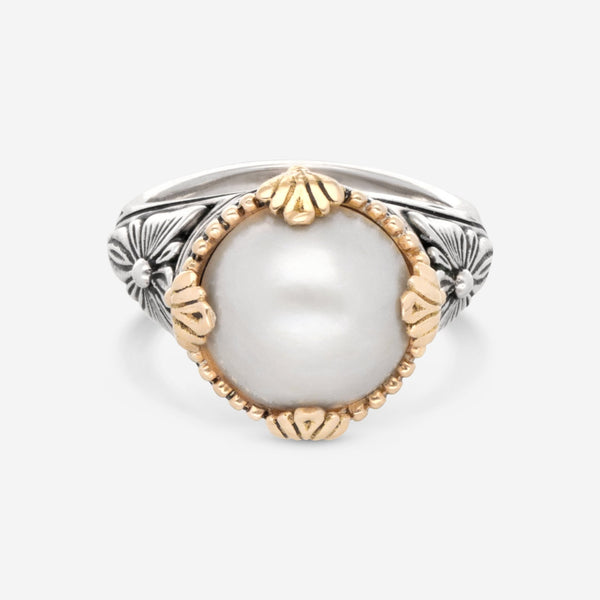 Konstantino Thalia Sterling Silver & 18K Yellow Gold Ring DKJ845 - 122 S7 - THE SOLIST - Konstantino