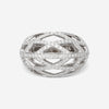 Kwiat Jacquard 18K White Gold Diamond Ring N - 9443 - 0 - DIA - 18KW - THE SOLIST - Kwiat