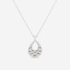 Kwiat Jacquard 18K White Gold Diamond Teardrop Pendant Necklace N - 9443 - 0 - DIA - 18KW - THE SOLIST - Kwiat