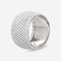 Kwiat Moonlight 18K White Gold 10 - Row Pave Diamond Ring W - 14385 - 0 - DIA - 18KW - THE SOLIST - Kwiat