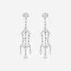 Kwiat Pagoda 18K White Gold Diamond Chandelier Earrings E - 15847 - 0 - DIA - 18KW - THE SOLIST - Kwiat